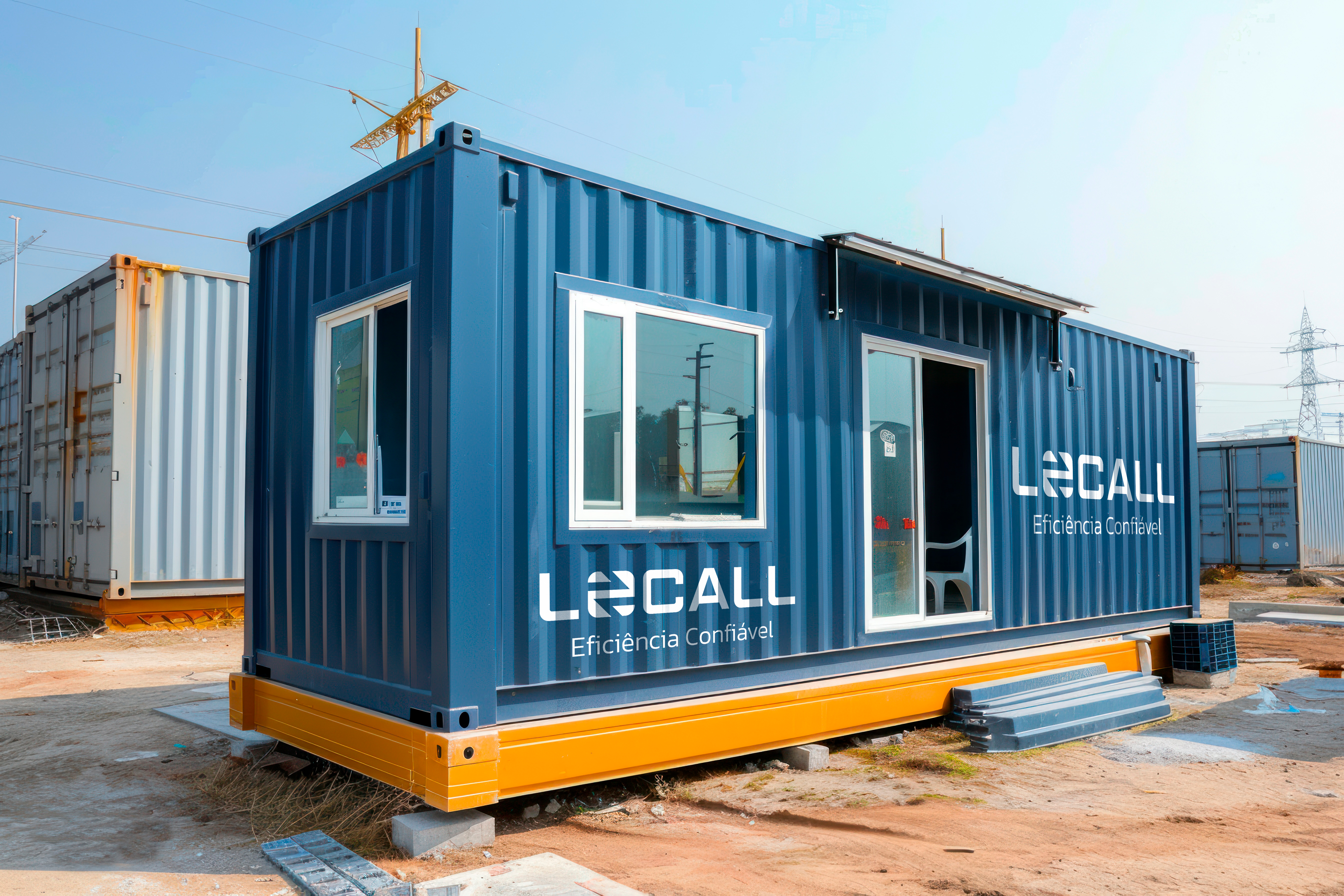 Quanto Pesa um Contêiner Escritório?  - Locall | Empresa de Locação de Containers em Barra Bonita/SP